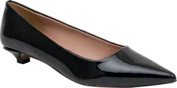 Banks Patent Kitten Heel Pointed Toe Pump (Women) | Nordstrom