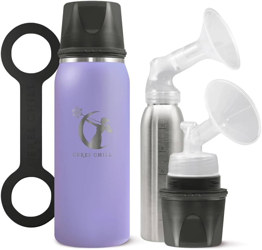 Breastmilk Chiller Reusable Storage Container by CERES CHILL | Keeps Milk Safe for up to 20 Hours... | Amazon (US)