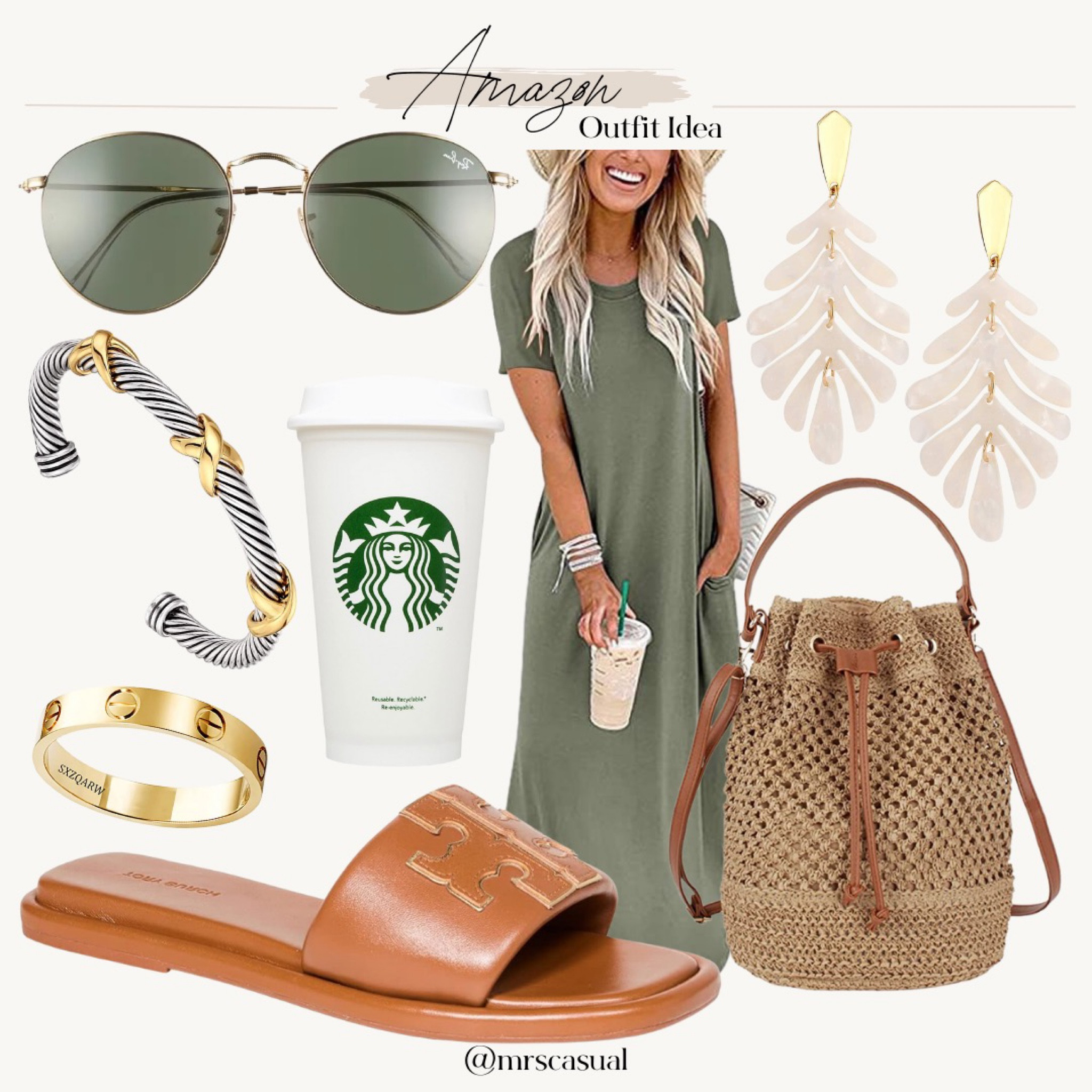 Amazon maxi dress summer outfit idea 

#LTKstyletip #LTKFind #LTKunder50