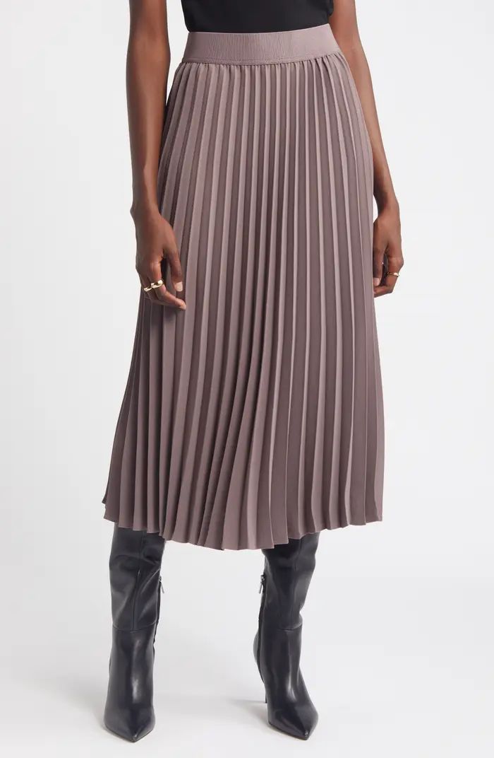 Nordstrom Pleated Midi Skirt | Nordstrom | Nordstrom