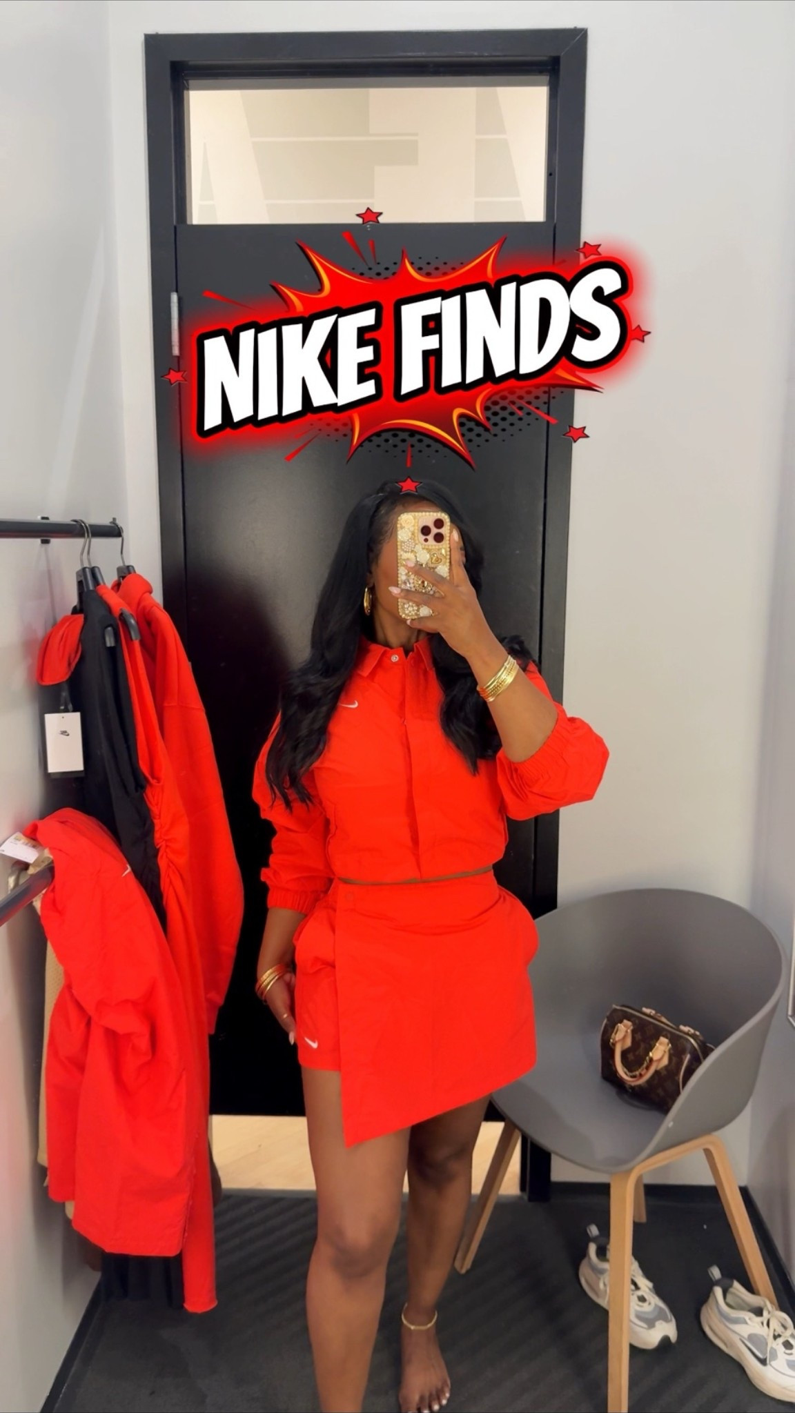 @Nike US Summer Fashion Finds

Nike said bring the color this seasonnnn
I manually cropped my jacket by using a scrunchie and tucking it up in my bra in the bag.
Wearing a size extra small in the jacket and medium in the skort.
Jacket runs oversized and it has draw strings on the side to make tighter. The skirt runs a little big at the waist but when I sized down to a small, it was too tight on my thighs so l stuck with the medium.

#LTKActive #LTKPetite #LTKootd