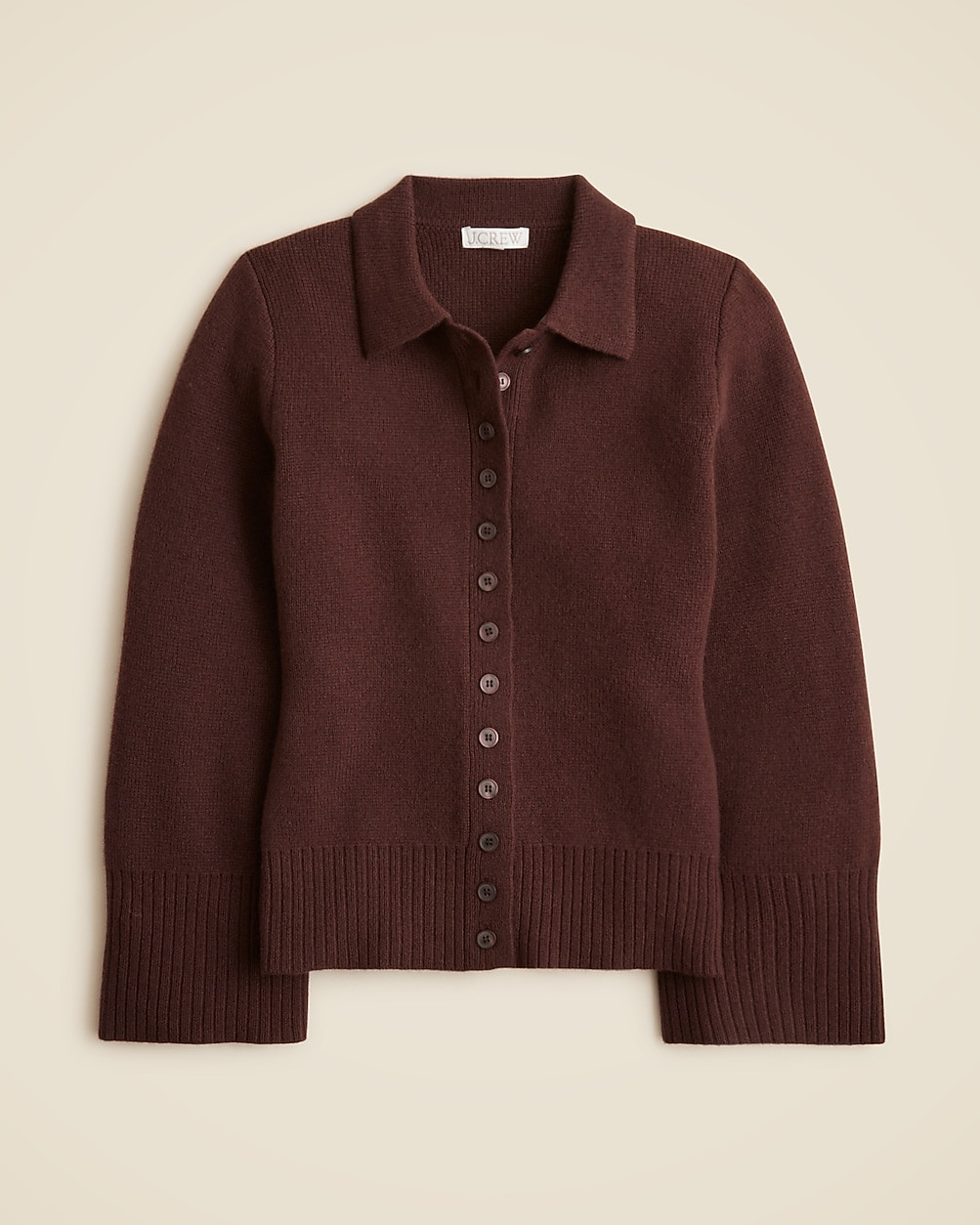 Milano-stitch cinched-waist cardigan | J. Crew US