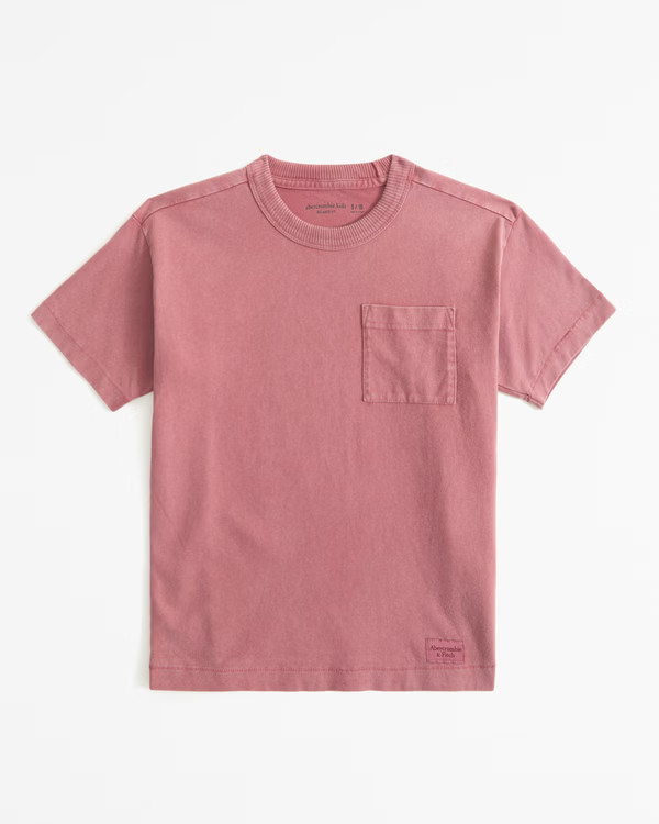 boys relaxed vintage-inspired washed tee | boys new arrivals | Abercrombie.com | Abercrombie & Fitch (US)