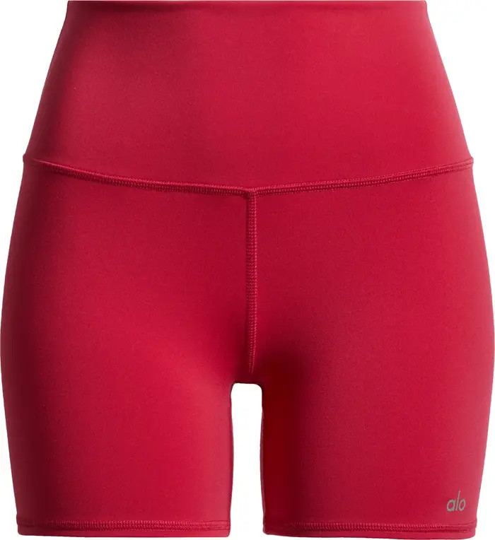 Airbrush High Waist Bike Shorts | Nordstrom