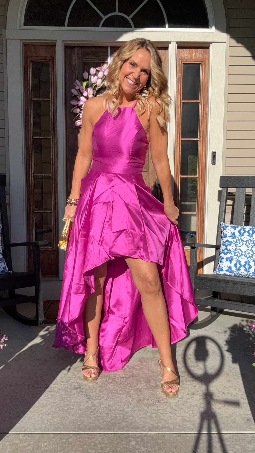 The perfect black tie wedding guest dress! This high-low hot pink number makes a statement. It pairs well with a gold bag and jewelry. If you like to dance at the wedding, this is for you! Extremely comfortable. I’m 5’6ish and wouldn’t need to alter it!
-
-
Wedding guest dresses, formal dresses, black tie event, colorful dresses

#LTKOver40 #LTKFindsUnder100 #LTKStyleTip