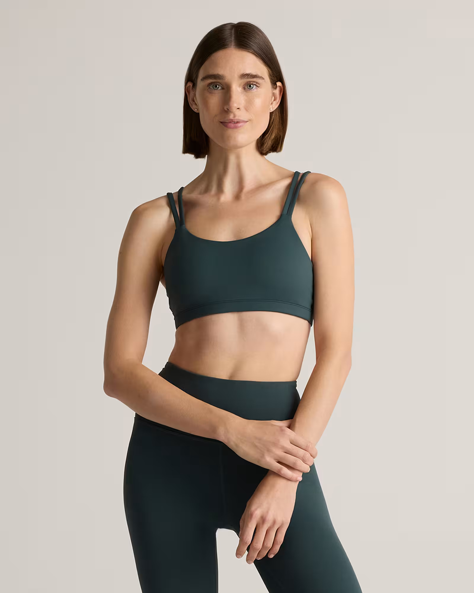 Ultra-Form Scoop Neck Strappy Bra | Quince