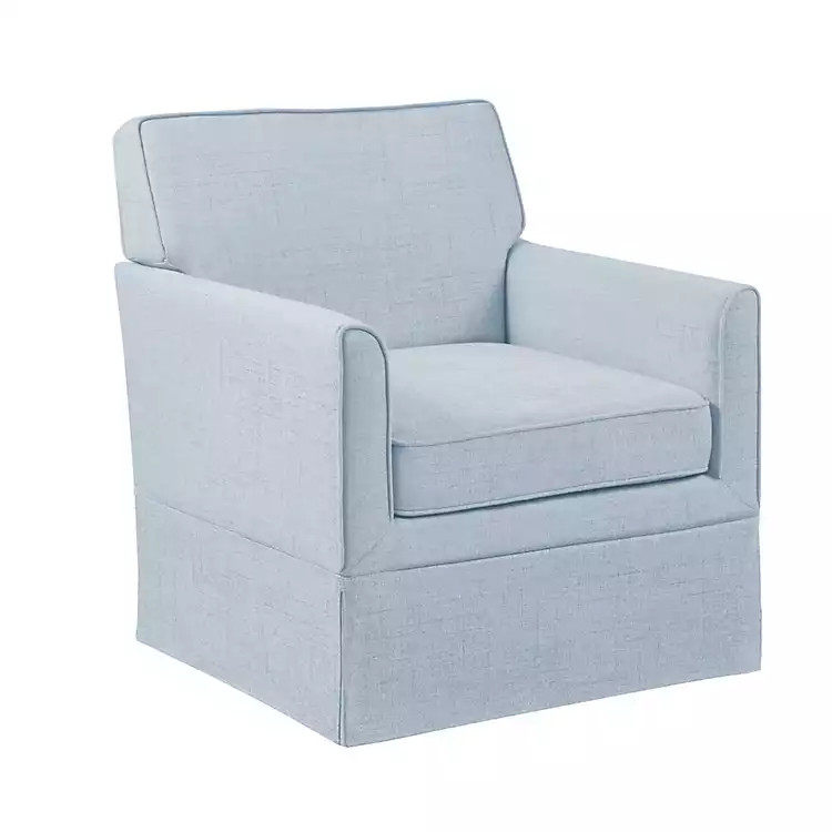 Light Blue Slipcover Armchair | Kirklands