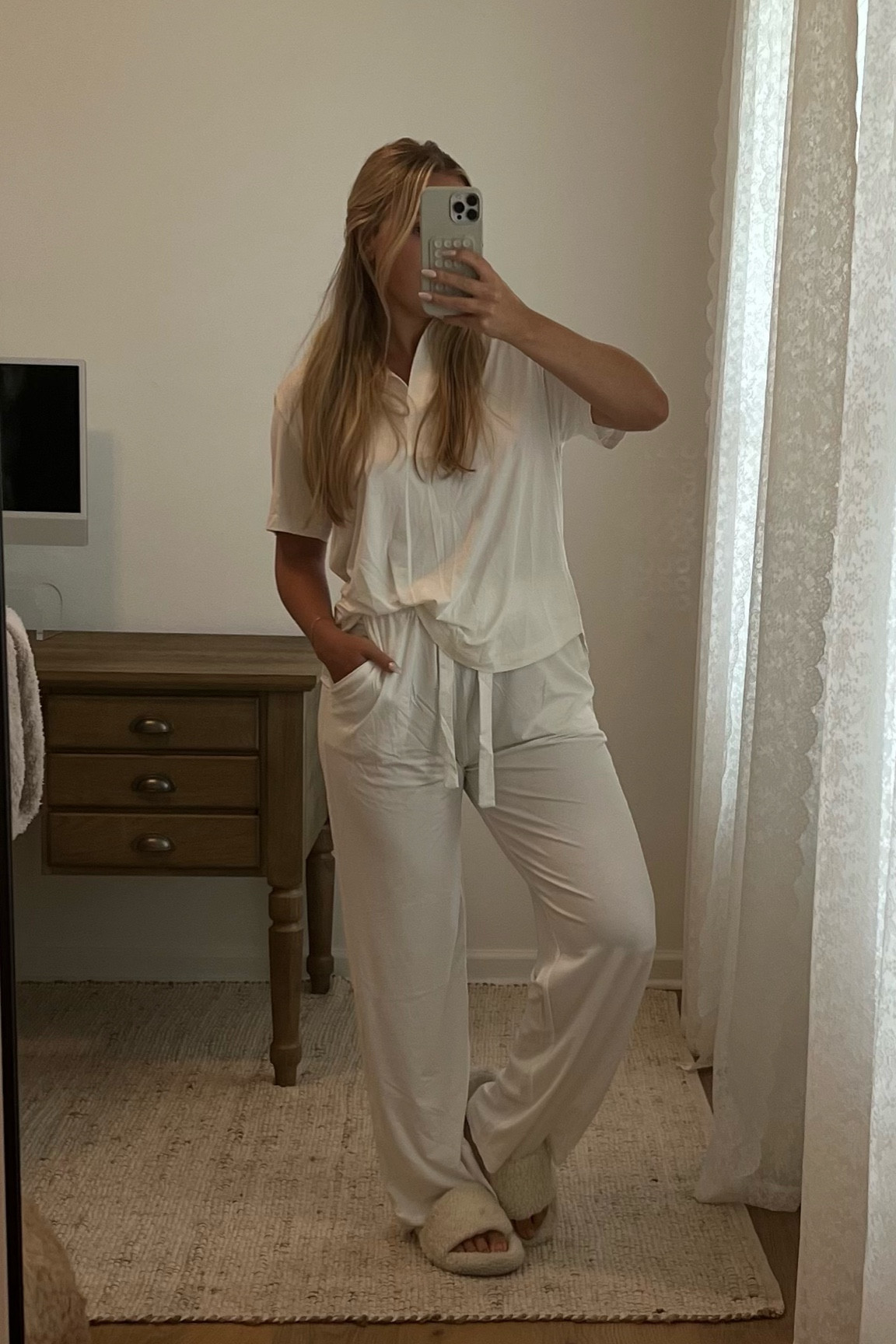 cozy earth discount code: KATIESUE40 to save 40% off. Wearing M bottoms, S top.