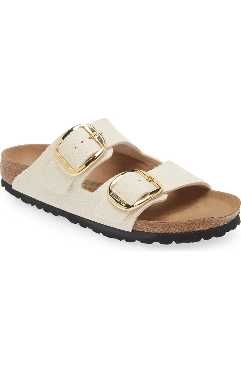 Arizona Big Buckle Canvas Slide Sandal (Women) | Nordstrom Rack