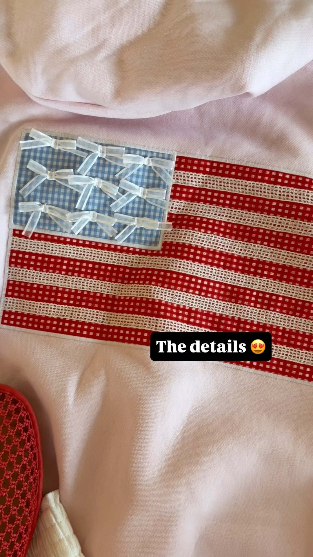 Cutest flag hoodie! I did a size medium