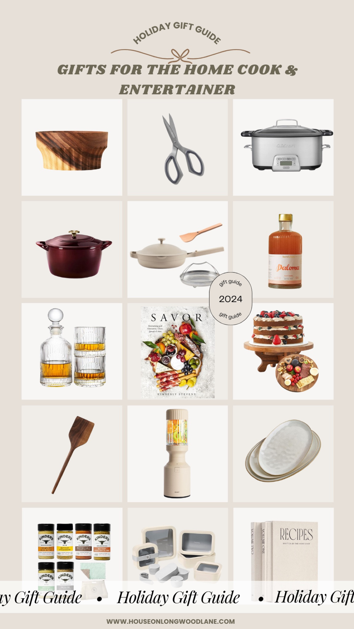 Is it possible to have a favorite type of person to shop for? Because buying a holiday gift for someone who's a home cook or loves to entertain is my jam. Like, sign me up - ADD TO CART. I get to peruse all the things I love while shopping for someone I love? I think it has to do with my love for entertaining, definitely a genetically inherited trait from both sides if I do say so.

There are so many intentional and thoughtful gift ideas we're sharing for the home cook and entertainer for all budgets.

#LTKHome #LTKHoliday #LTKGiftGuide