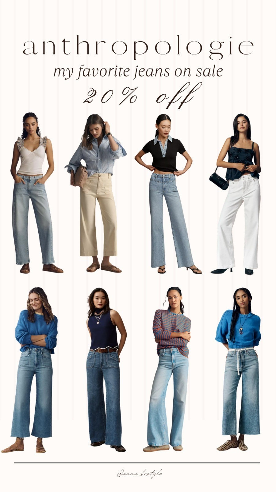20% Off a Regular-Price Purchase $100+ code ANNAB20.

MOTHER jeans on sale, Paige jeans on sale, anthropologie sale, annabrstyle

#LTKOver40 #LTKSaleAlert