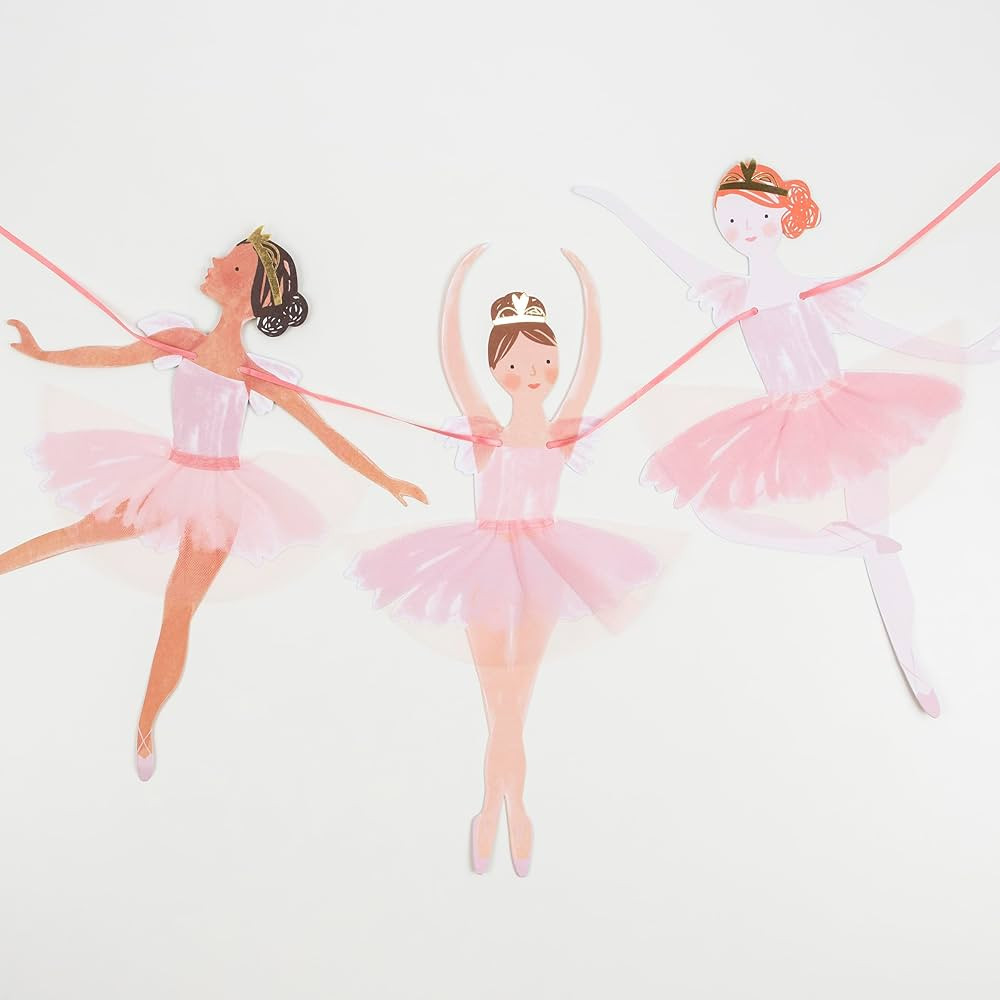 Meri Meri Ballerina Themed Party Garland | Amazon (US)
