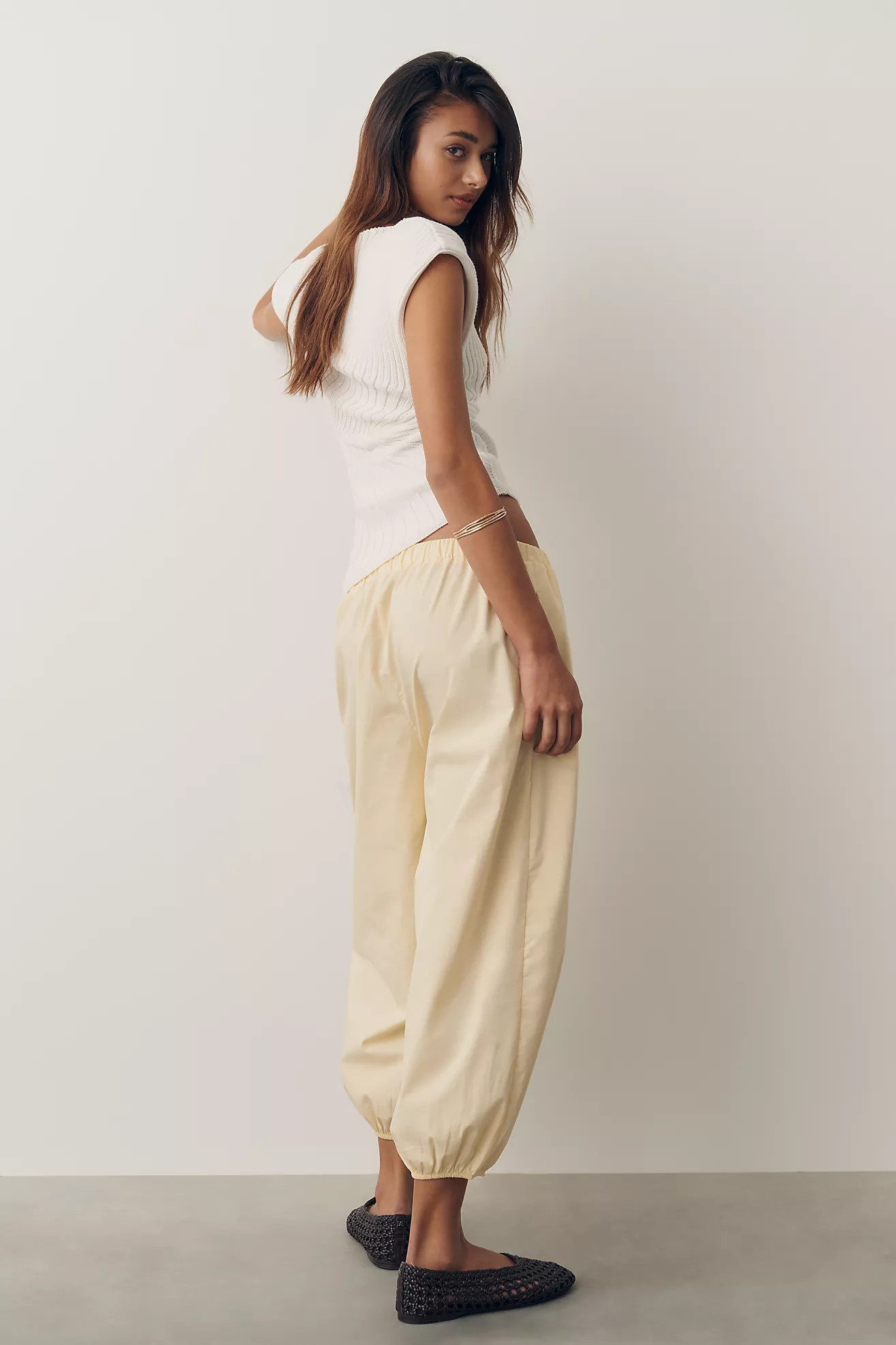 Daily Practice Cropped Bubble Pants | Anthropologie (US)