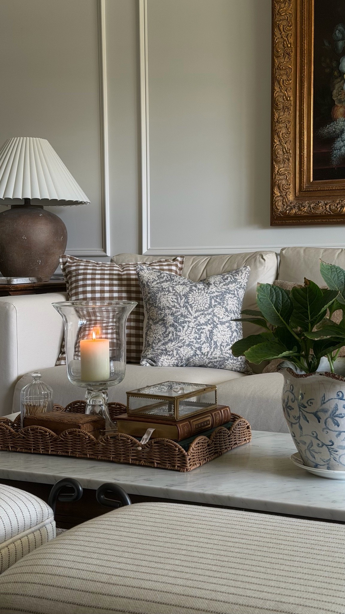 Sometimes all a room needs is a little hint of color. This soft blue Target pillow is the perfect touch to break up the neutrals.

#LTKHome
