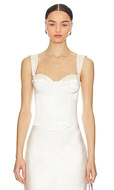 Runaway The Label Oura Bustier in Ivory from Revolve.com | Revolve Clothing (Global)