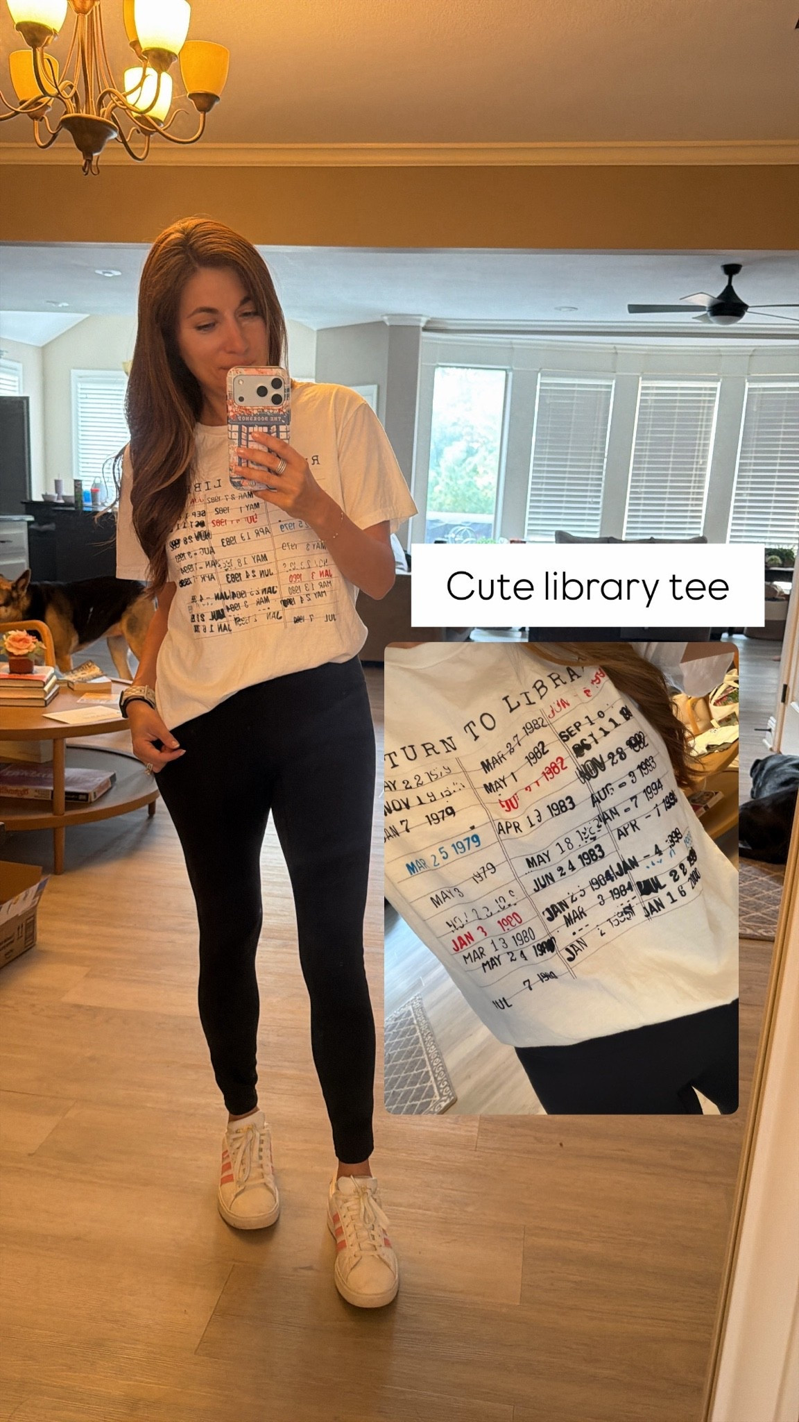 Cute bookish tee

#LTKootd