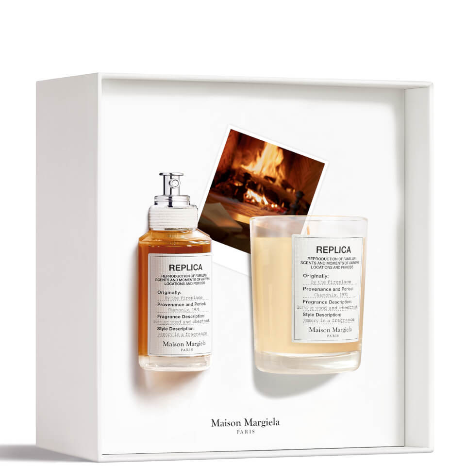 Maison Margiela Replica By The Fireplace 30ml and Candle Set | Cult Beauty