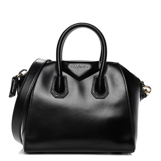 GIVENCHY

Shiny Lord Calfskin Mini Antigona Black | Fashionphile