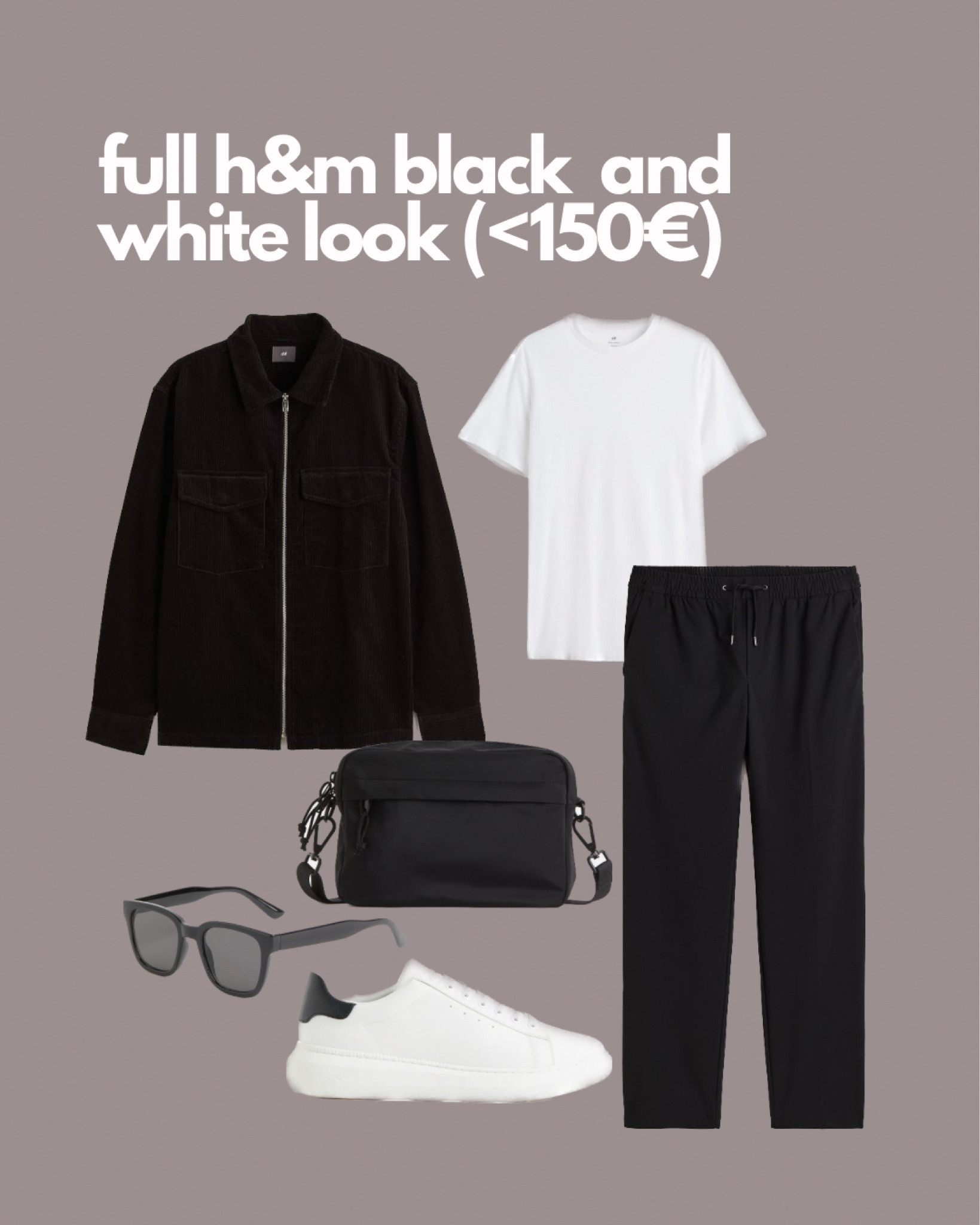Full h&m black and white look under 150€ 🖤🤍

#LTKeurope #LTKstyletip #LTKmens