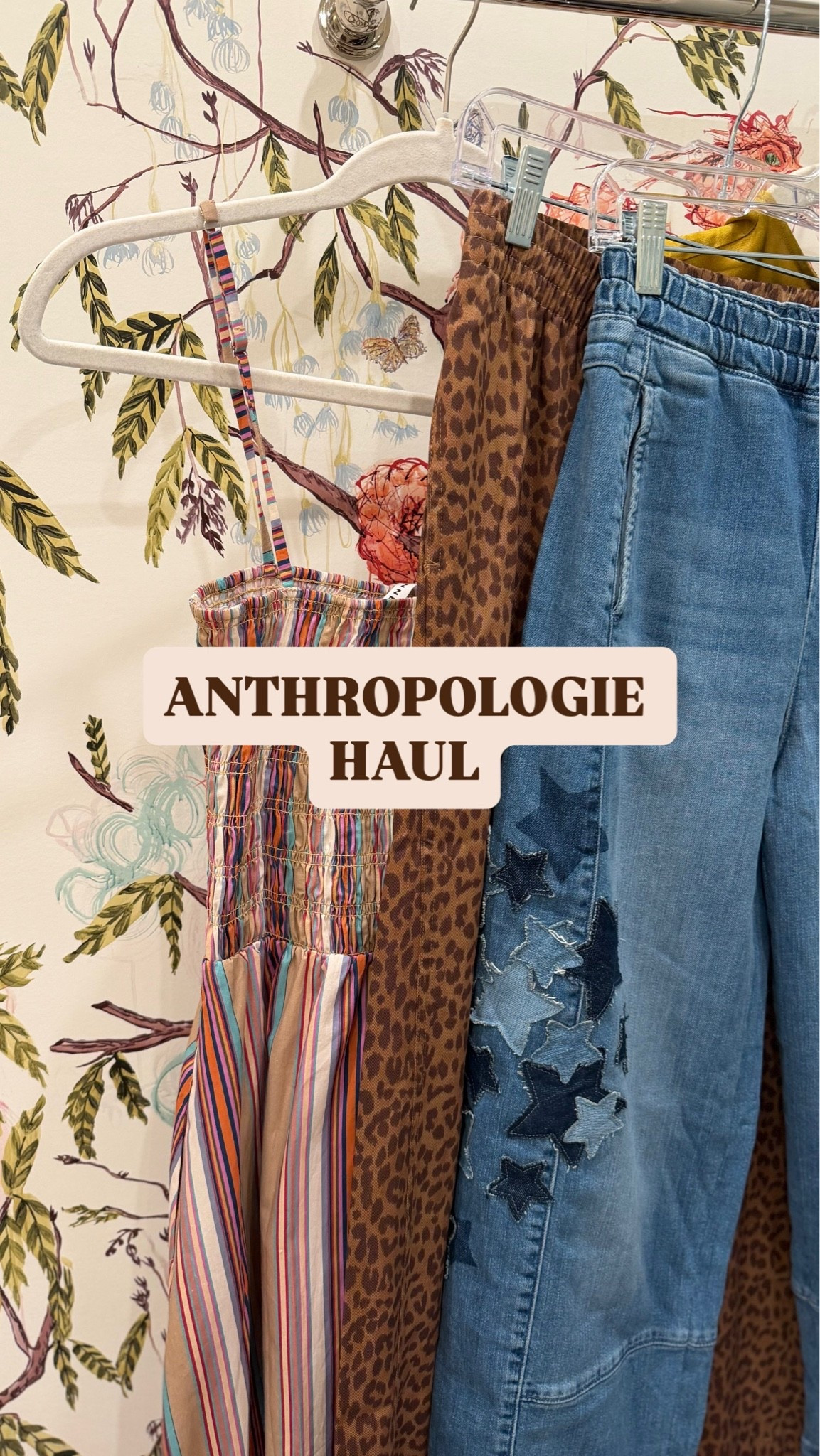 My Anthropologie haul!
