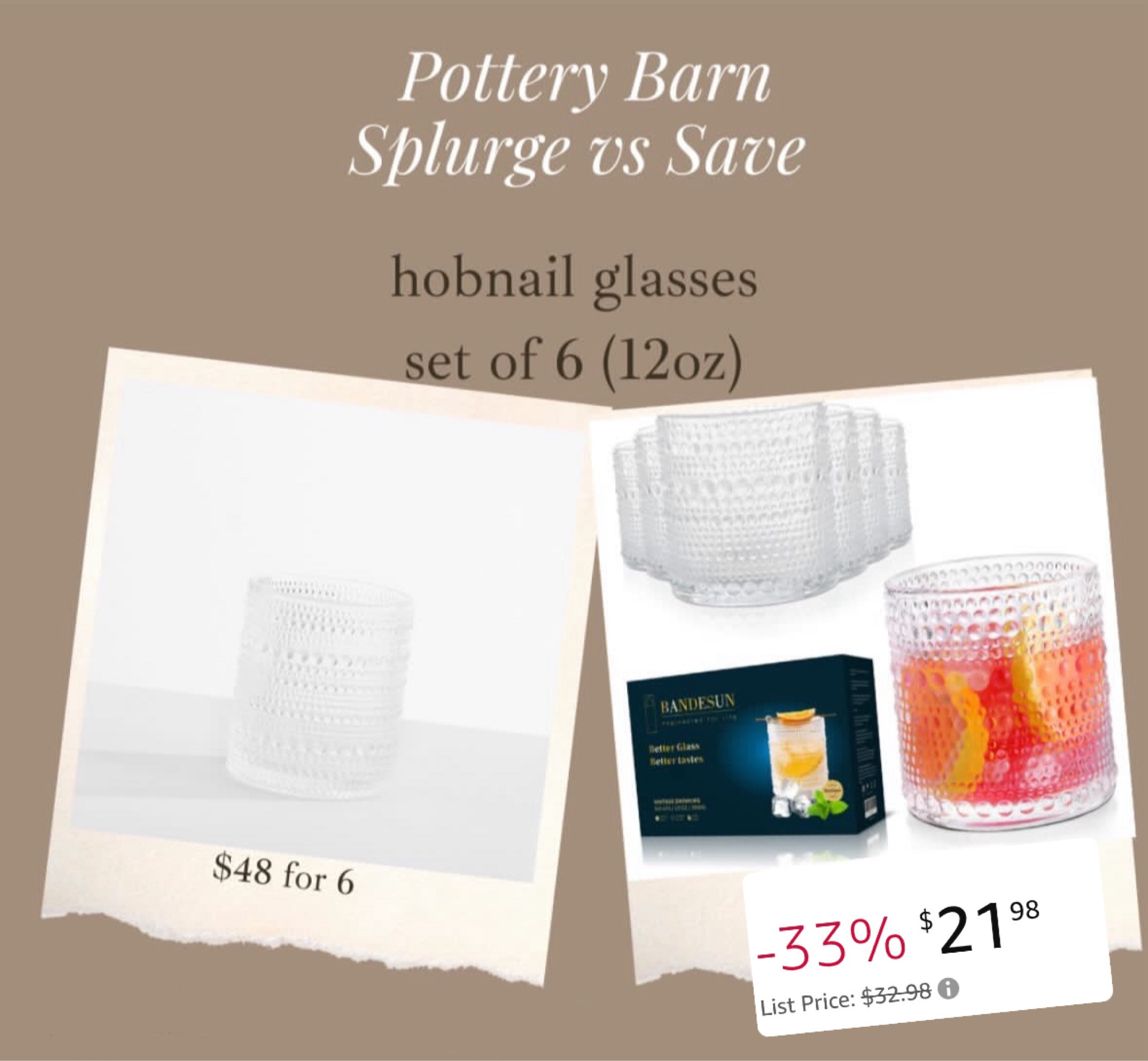 Better sale than last prime day for my hobnail glasses!!! I get so many compliments on these when we host! They’re gorgeous & so sturdy / amazing quality 

#LTKxPrimeDay #LTKSaleAlert #LTKHome