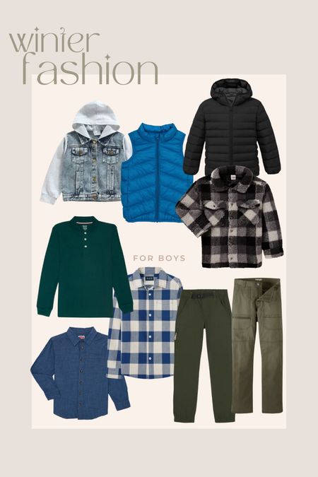 Boys fashion at Walmart perfect for winter! 

#LTKkids #LTKSeasonal #LTKstyletip