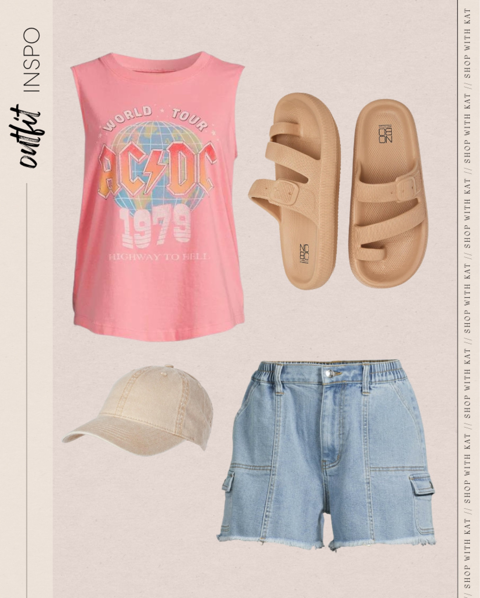 Band tee Outfit Inspiration! Walmartfashion #denimshotts #comfort slides


#LTKstyletip #LTKunder100 #LTKunder50