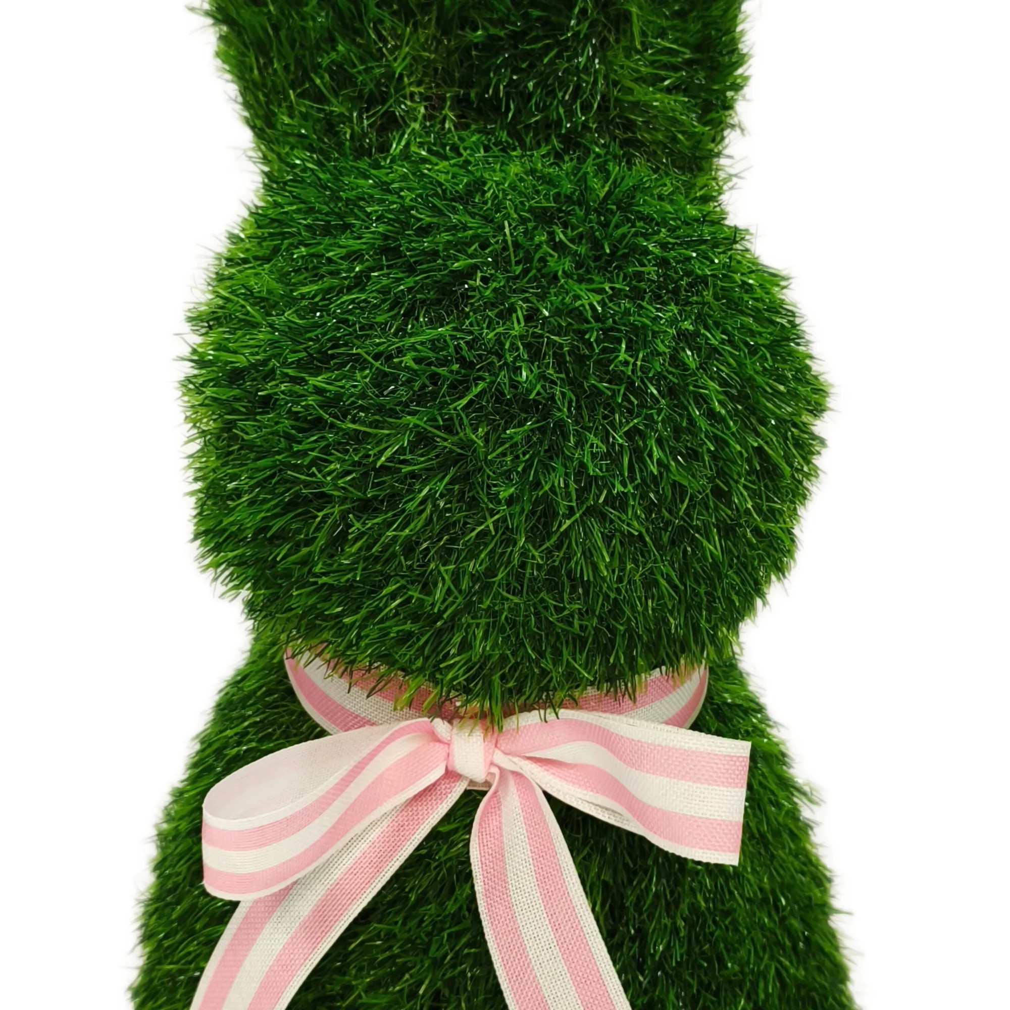 Faux Grass Sitting Bunny Tabletop Decoration, 24.5", Easter by Way To Celebrate | Walmart (US)