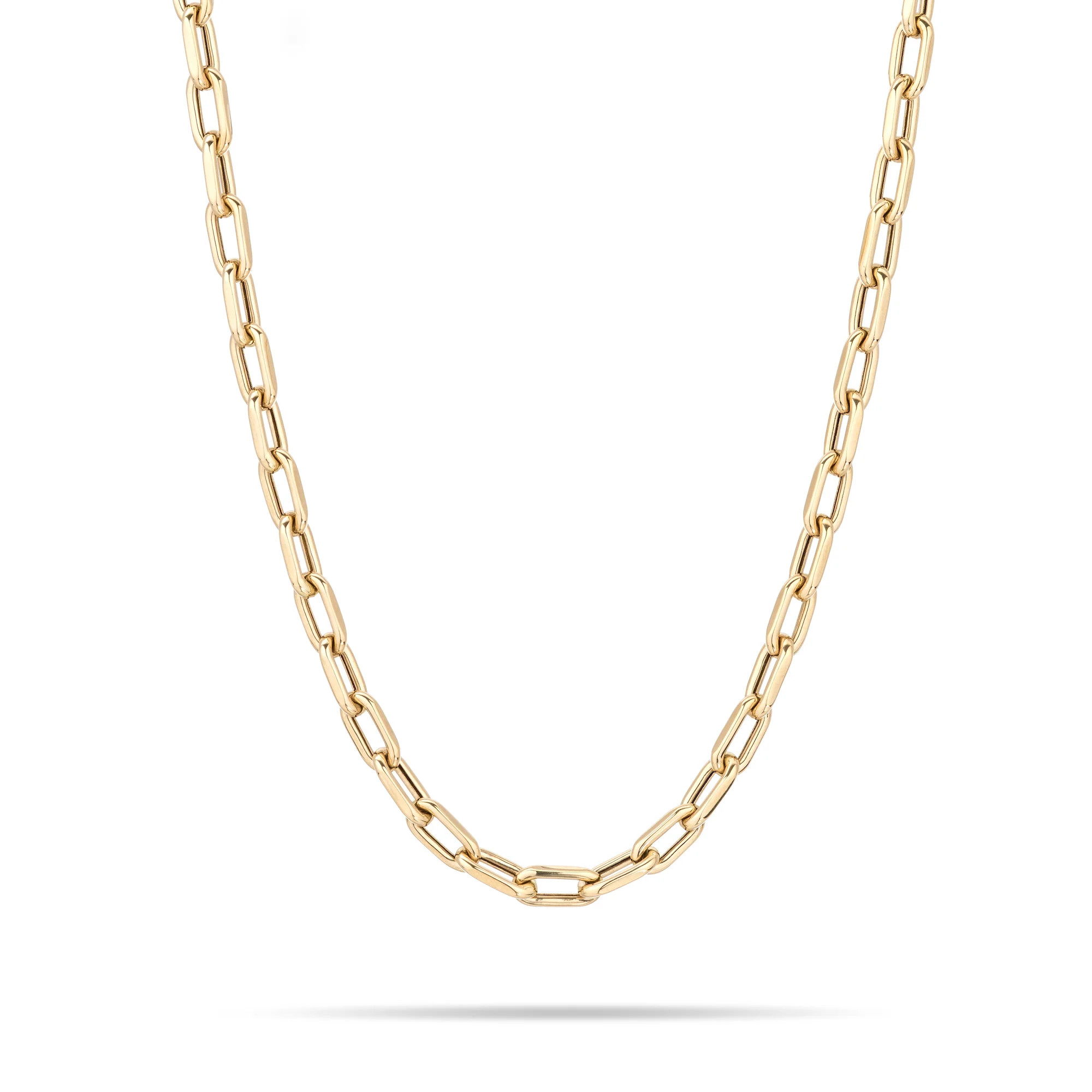 5.3mm Italian Chain Link Necklace | Adina Reyter