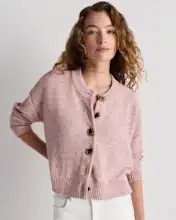 100% Organic Cotton Cropped Cardigan | Quince