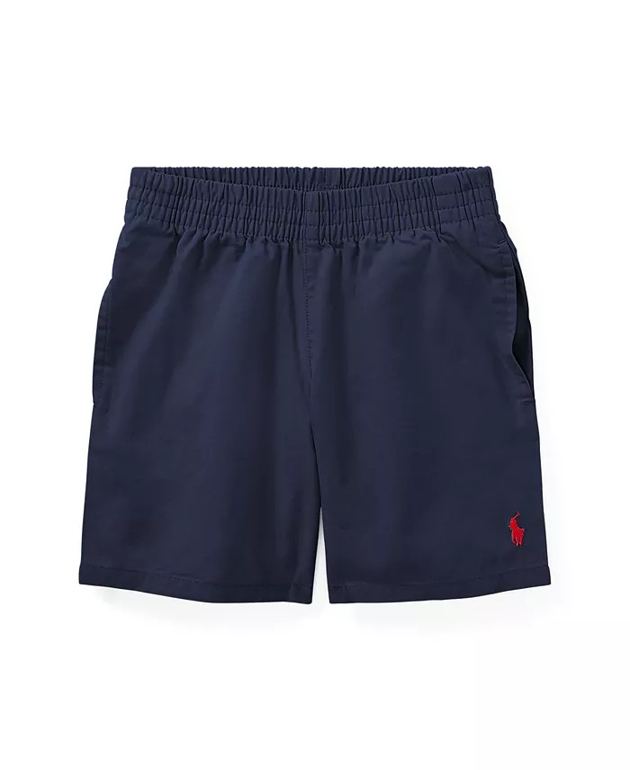 Toddler and Little Boys Stretch Cotton Twill Short | Macy's