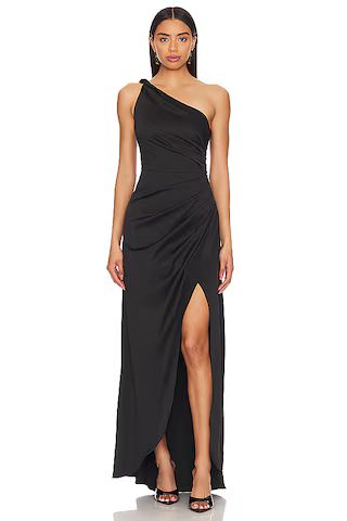 Biarritz Gown in Black | Revolve Clothing (Global)