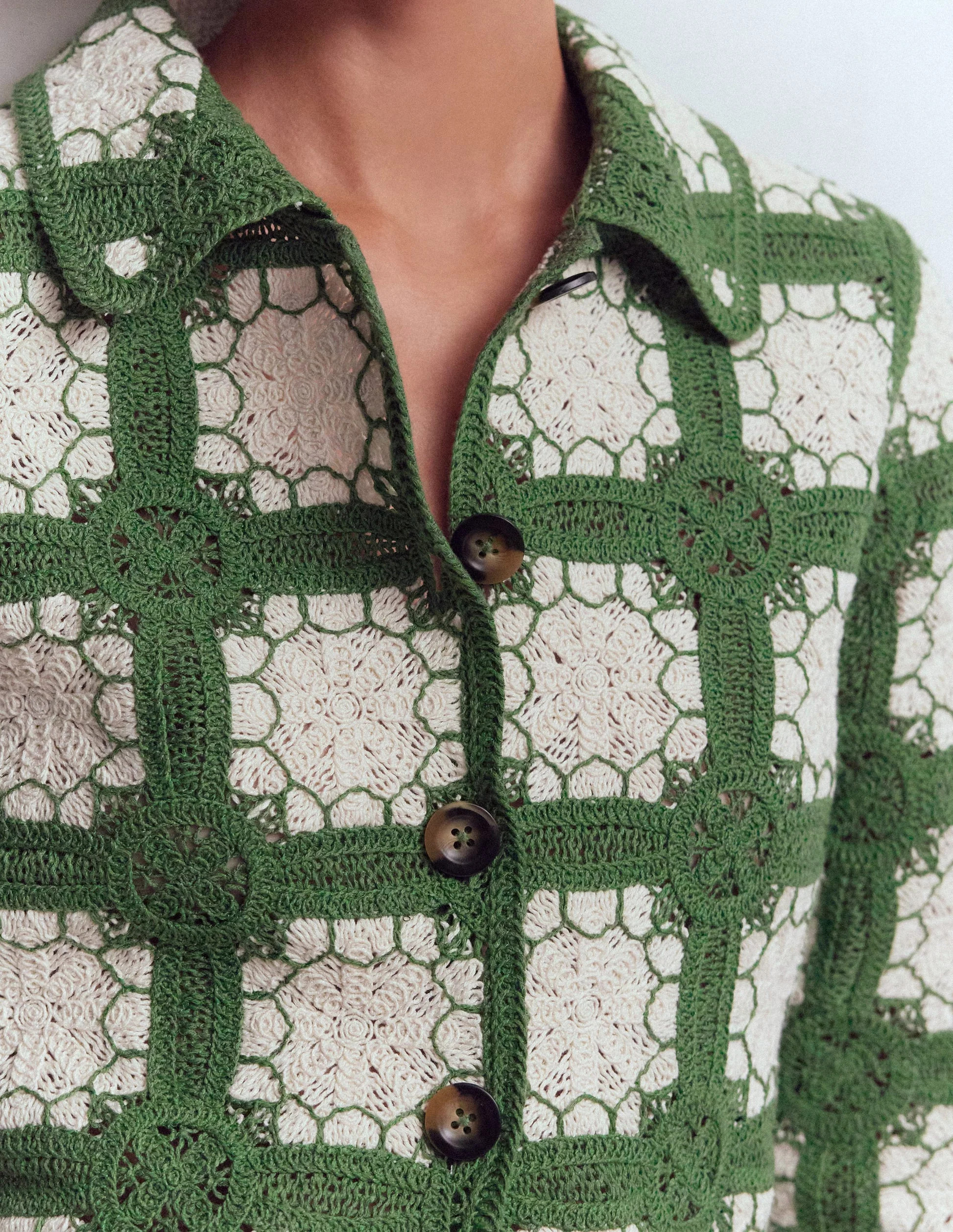 Crochet Jacket-Multi | Boden (US)