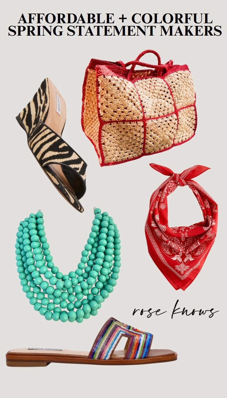 Fun spring accessories 


#LTKSeasonal #LTKTravel #LTKOver40