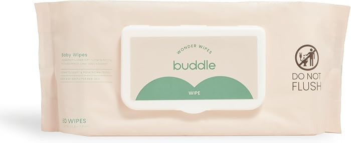 Buddle Wonder Wipes – Baby Wipes with Aloe & Honeysuckle, Dermatologist-Tested & Hypoallergenic... | Amazon (US)