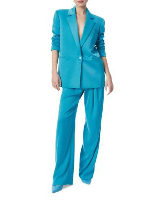 Ocean Floor Shan Blazer & Atia High Waist Pleated Pants | Bloomingdale's (US)