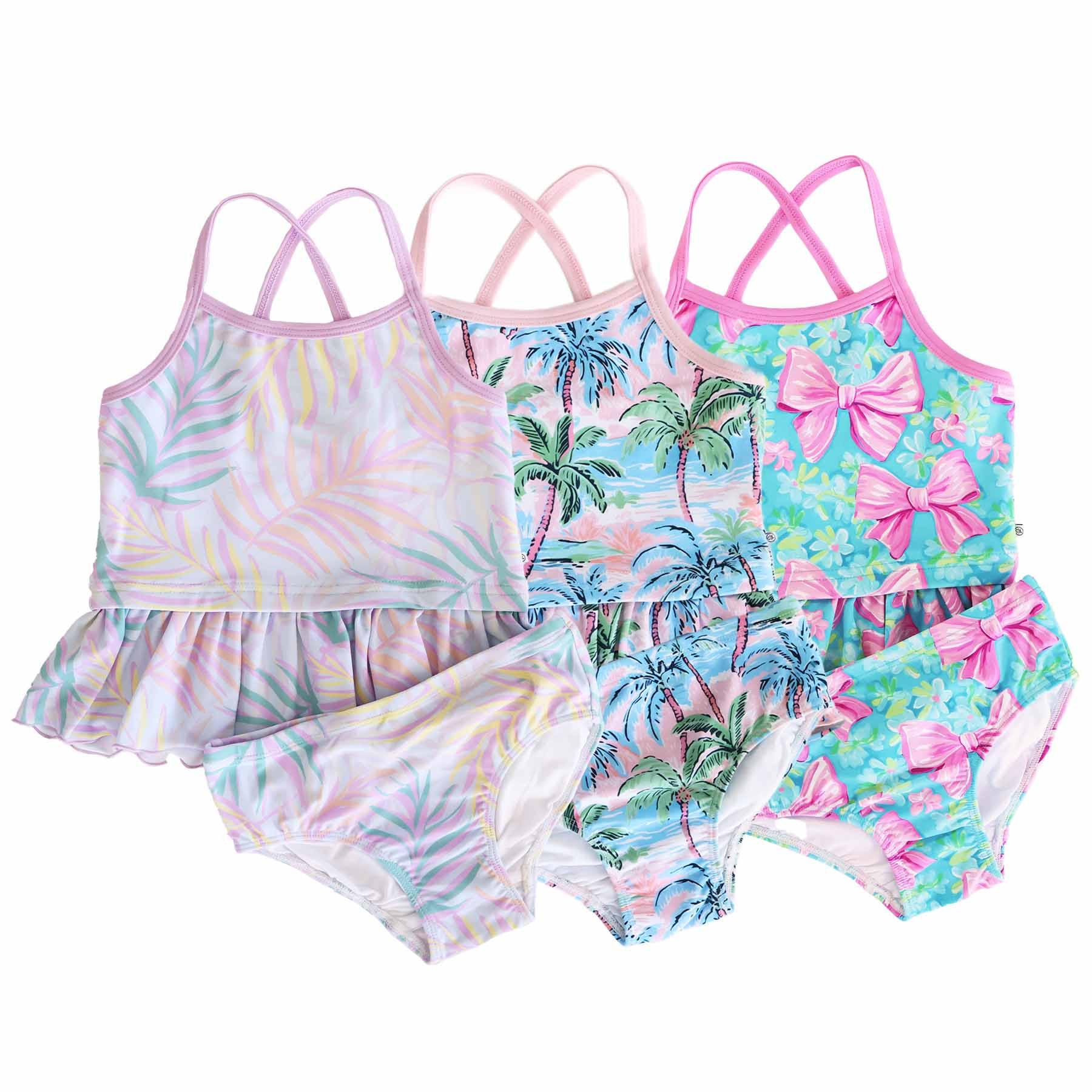 Two Piece Strappy Tankini | Best Sellers | Caden Lane