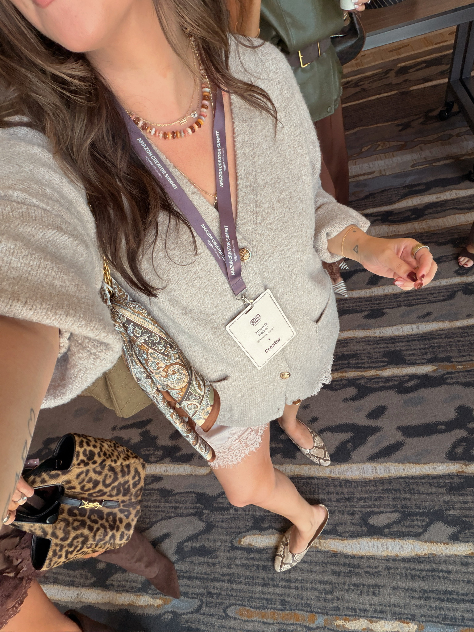 wearing a large in the top, XL in the shorts 

 #LTKSeasonal #LTKMidsize