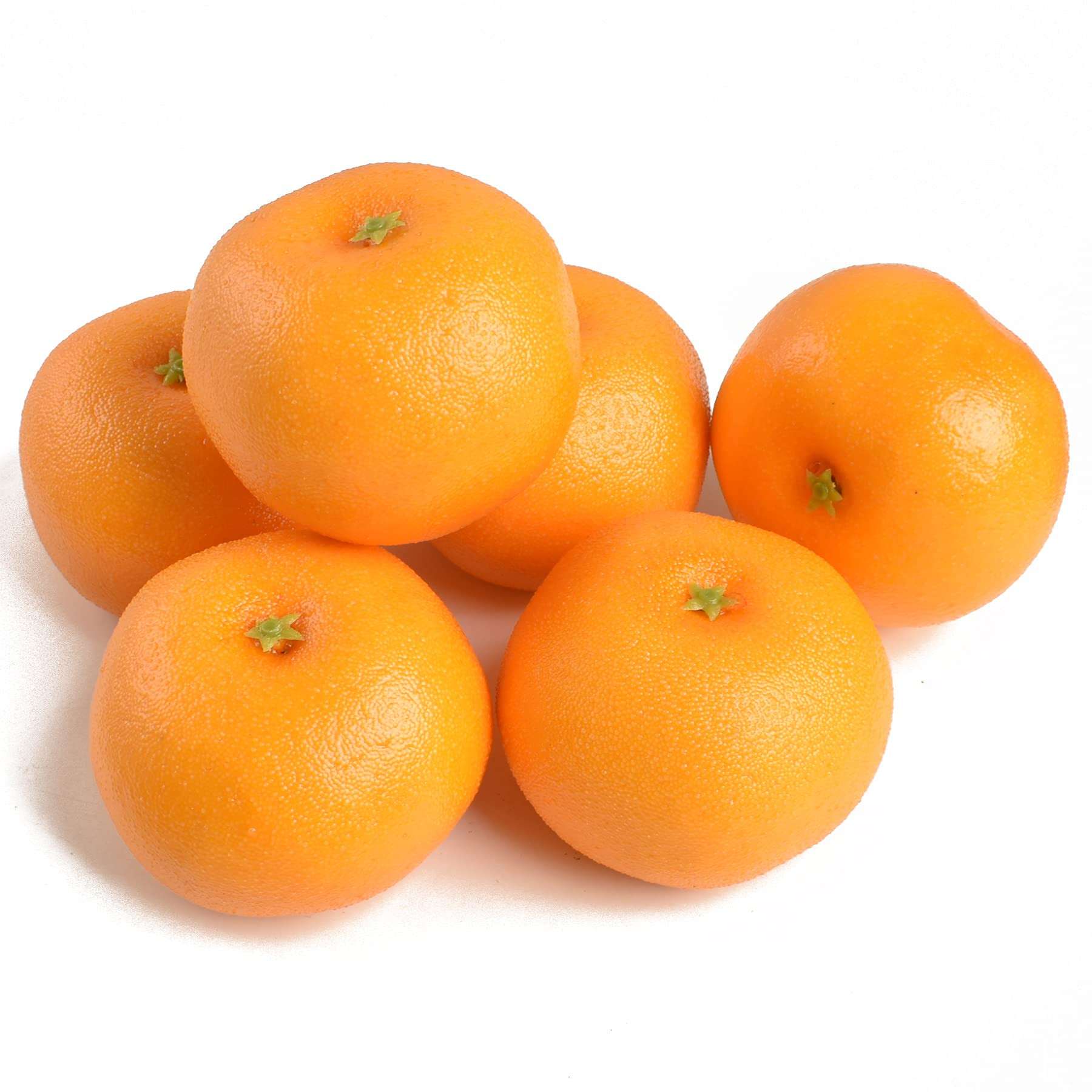 6 PCS Artificial Oranges Set Lifelike Simulation Oranges Realistic Fake Fruits for Home Party Kit... | Amazon (US)