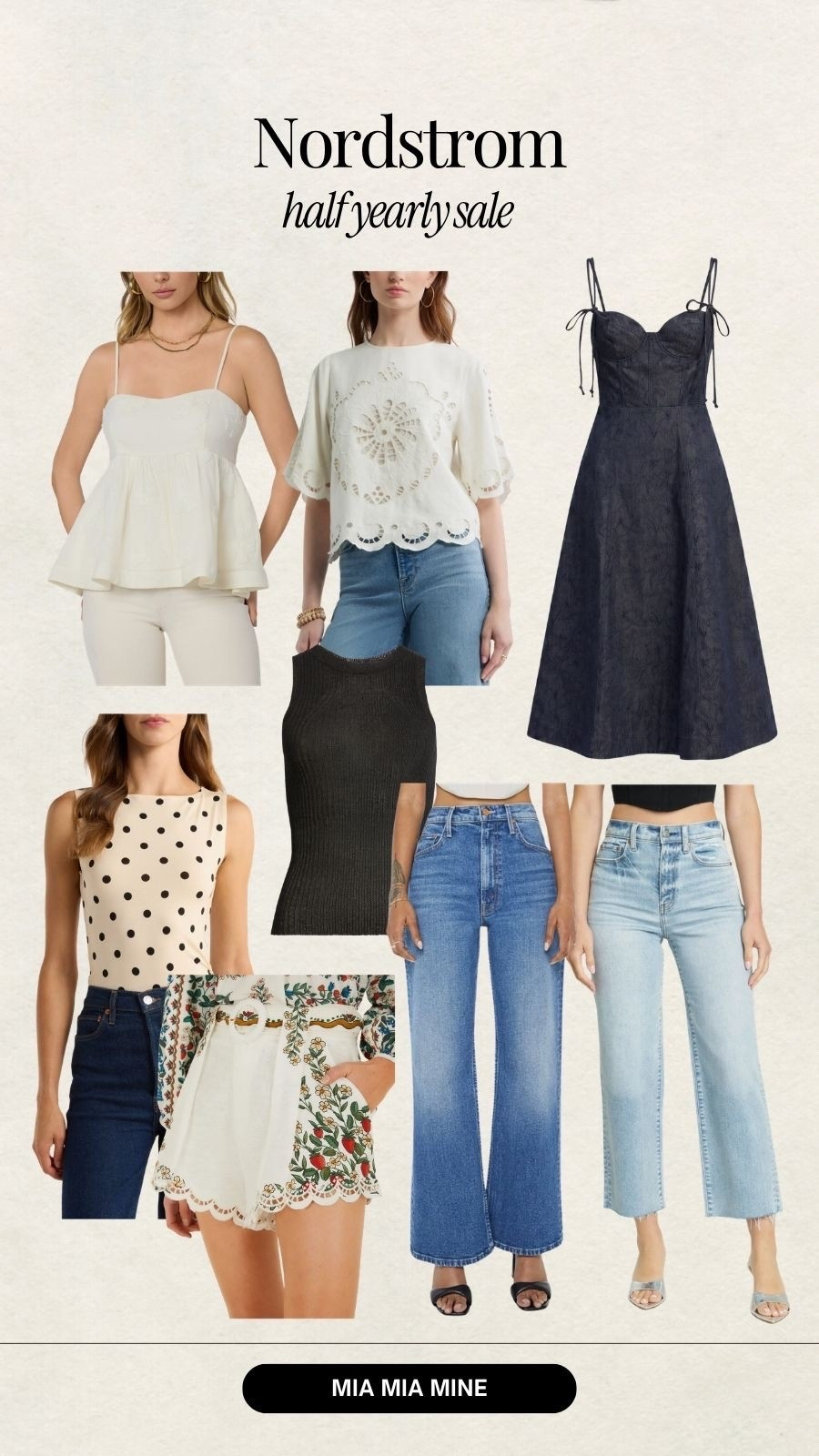 Nordstrom half yearly sale
Save up to 50% off on these summer basics, mother jeans, farm Rio shorts, denim dresses and more
Summer essentials on sale

#LTKSaleAlert #LTKmomlife #LTKSeasonal