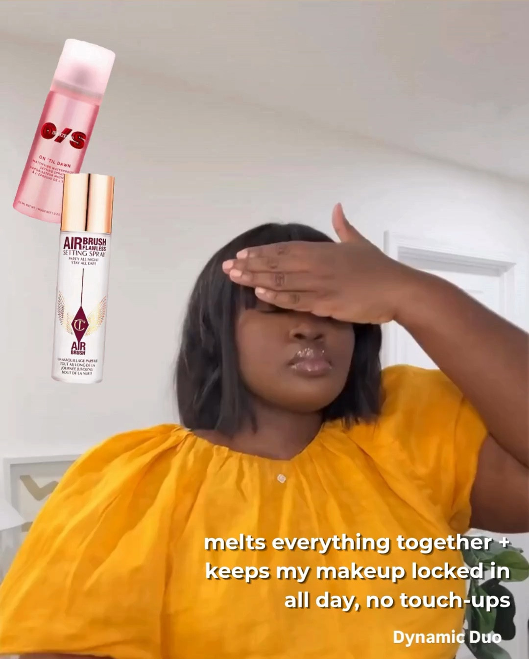 The setting spray combo that keeps my makeup looking fresh ALL day. Glowy, long-lasting, sweat-proof, and melts everything together beautifully. Sweat-proof & humidity-friendly beauty combo #SettingSpray #SoftGlamMakeup #LongLastingMakeup #MakeupRoutine #BeautyFavorites #GlowyMakeup #CharlotteTilbury #SummerMakeup #MakeupEssentials #LTKBeauty

#LTKgrwm #LTKmomlife #LTKBeauty