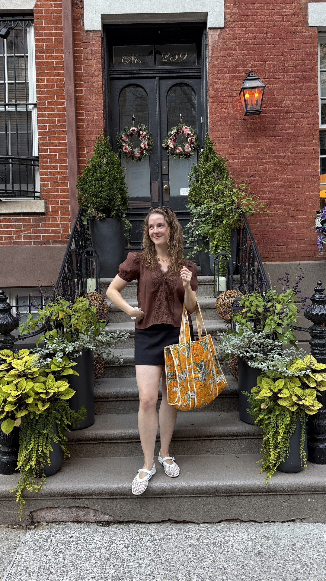 NYC ootd
Wearing xs petite in top 
Small (size up 1) in skort

#LTKSaleAlert #LTKSeasonal