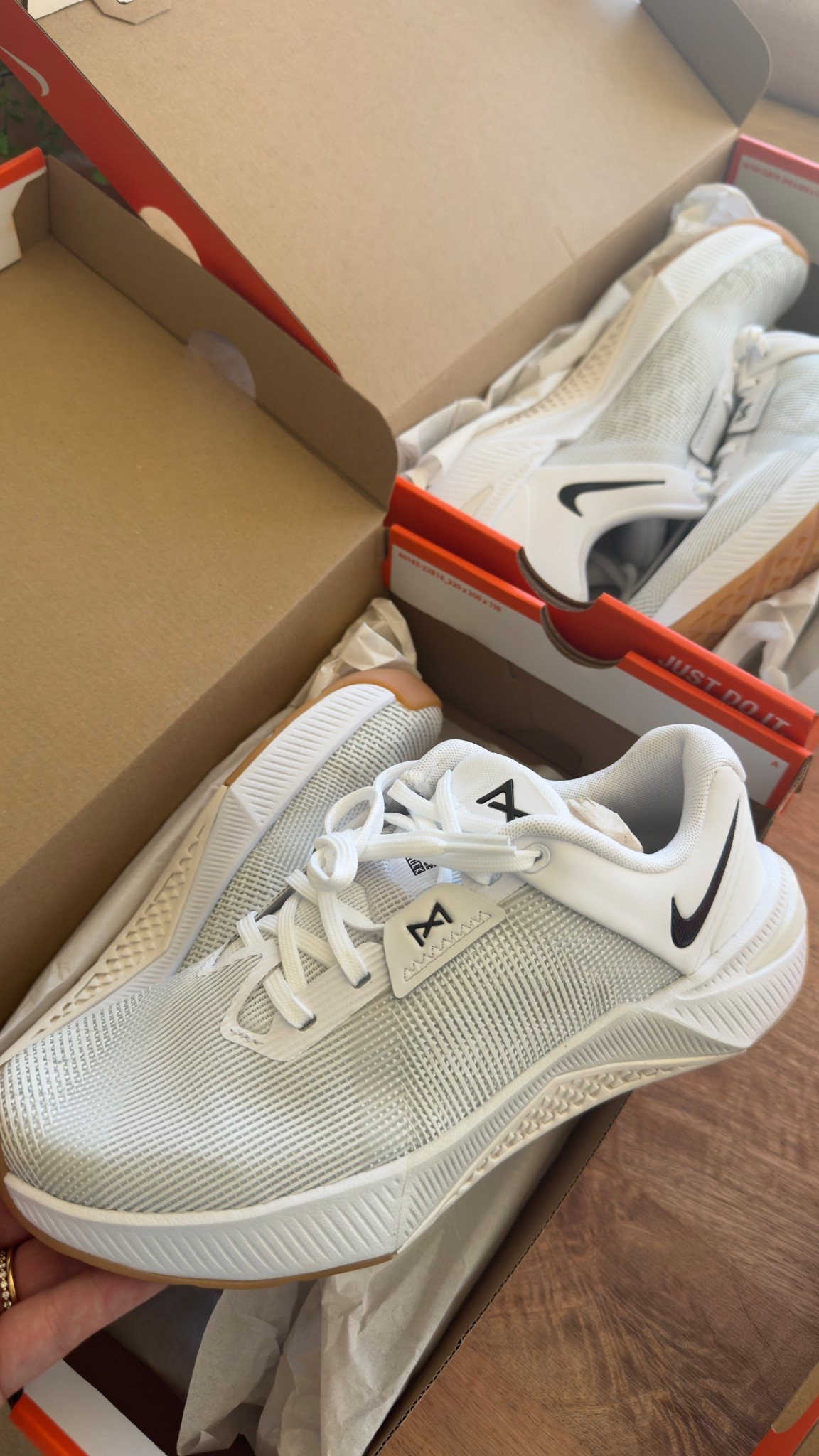 Zach & I’s training shoes 💯

#nike #training #liftingshoes