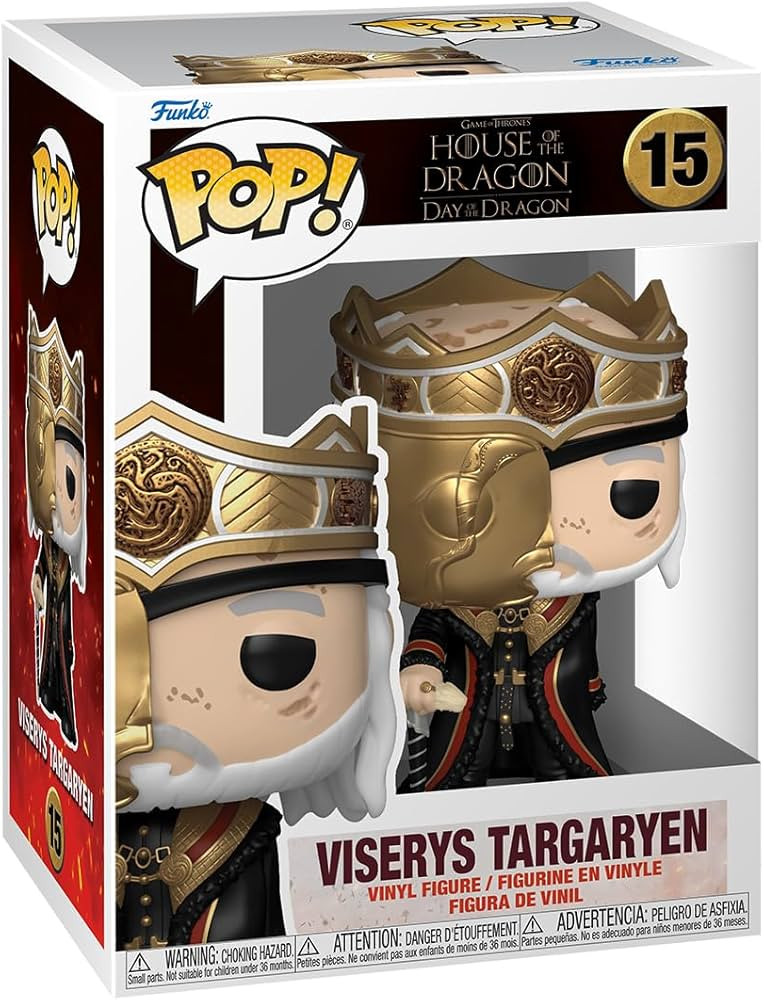 Funko Pop! TV: House of The Dragon - Viserys Targaryen with Chase (Styles May Vary) | Amazon (US)