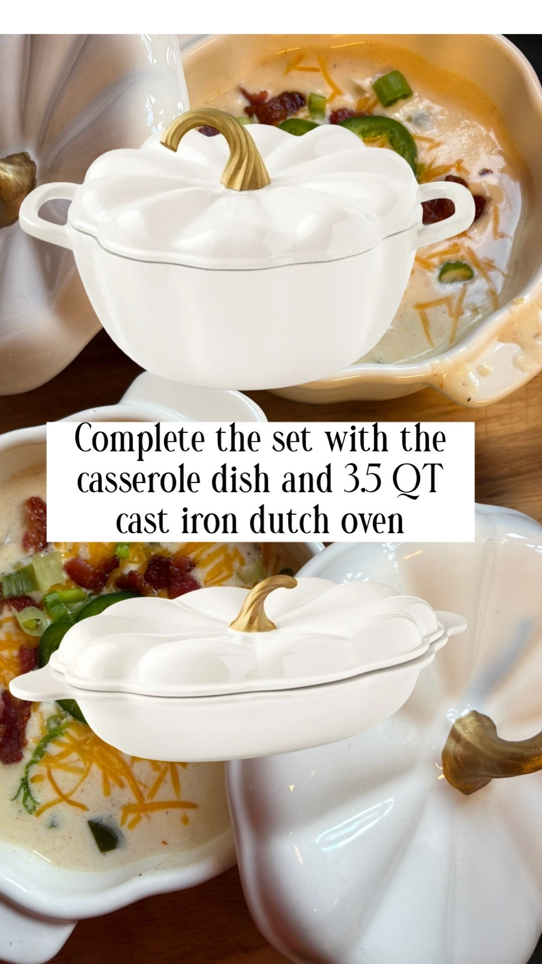 Complete your soup set with this Dutch oven & casserole dish! 



#LTKSeasonal #LTKHome #LTKHoliday