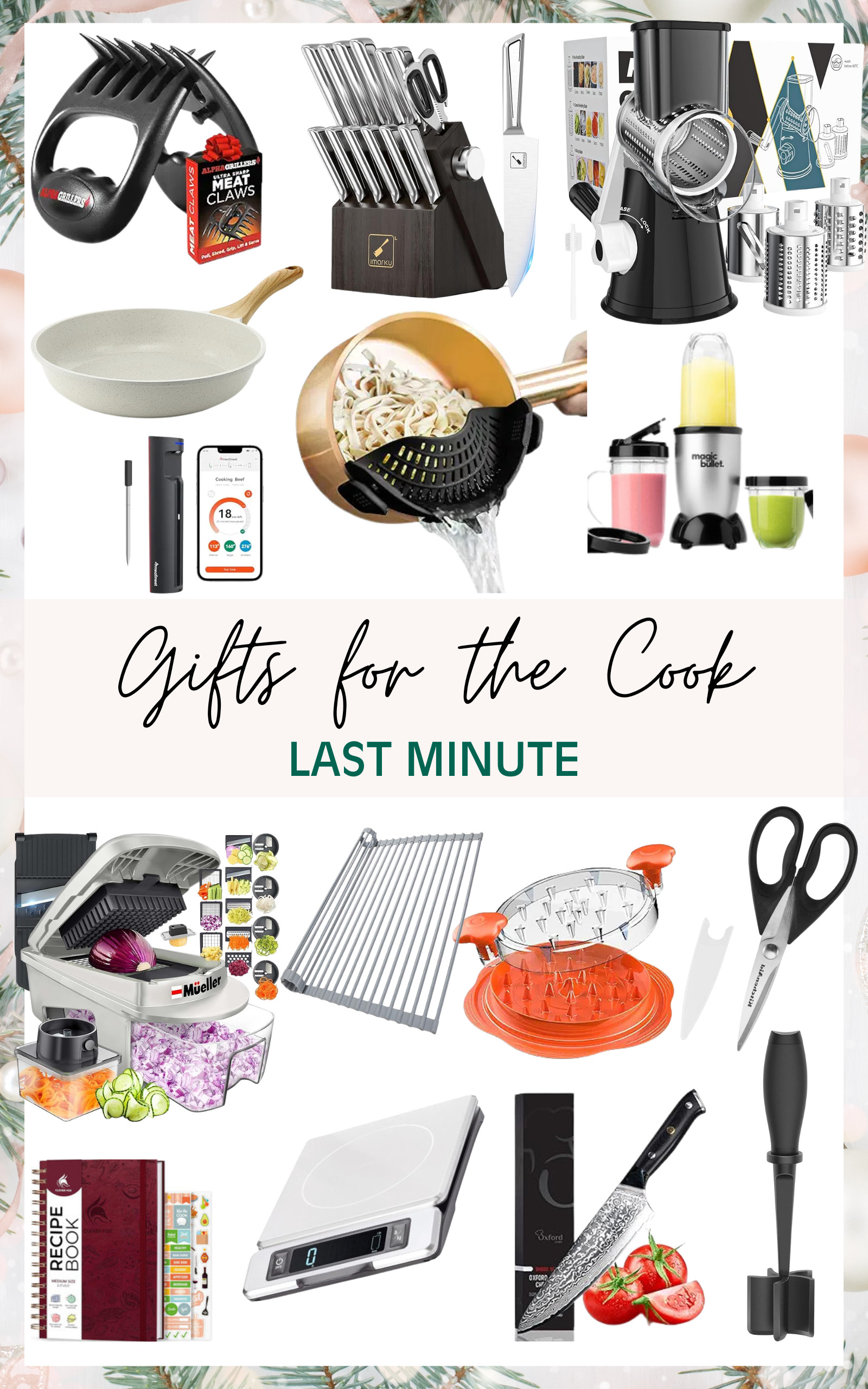 Last minute gifts for cooks, kitchen gadgets 

 #LTKGiftGuide #LTKHoliday