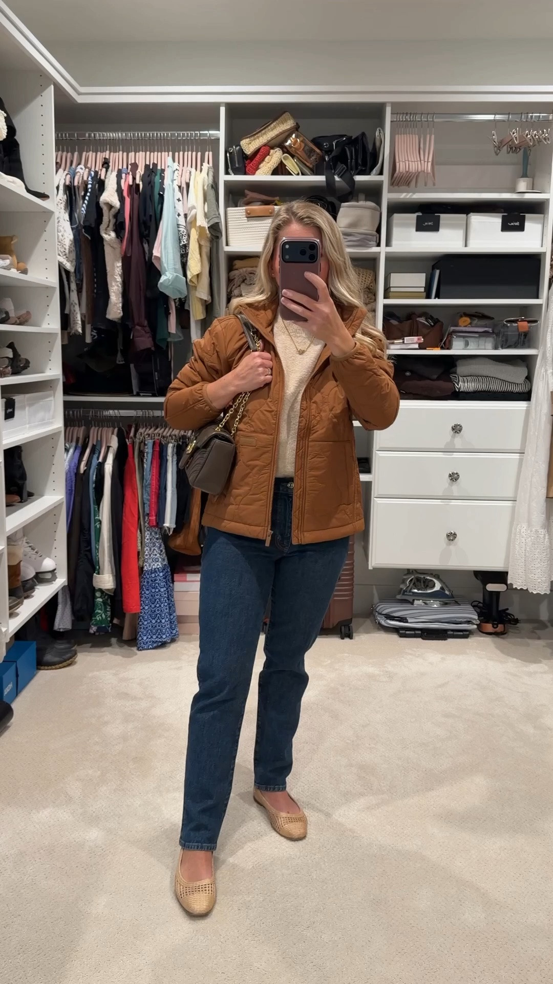 Editing my wardrobe has completely changed how I shop.

Instead of buying for today, I’m building outfits for the life I’m actually living. While it’s still the middle of summer, I’m already planning what I’ll pack for our fall trip to Arizona. 🍂

This lightweight jacket and my favorite straight-leg jeans are both on sale, so I’m taking advantage of the savings while thoughtfully filling the gaps in my wardrobe. Everything else is already in my closet, which is exactly the goal.

A versatile sweater, great-fitting denim, comfortable flats, and a packable jacket create an outfit I’ll wear again and again—from travel days to exploring Sedona and cool desert evenings.

I’m sharing everything linked here if you’re building a wardrobe that works harder instead of just getting bigger. 🤎

#LTKootd #LTKSeasonal #LTKPetite