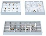 Magic Stackable Jewelry Trays Closet Dresser Drawer Organizer for Accessories, Gadgets & Cosmetics,  | Amazon (US)