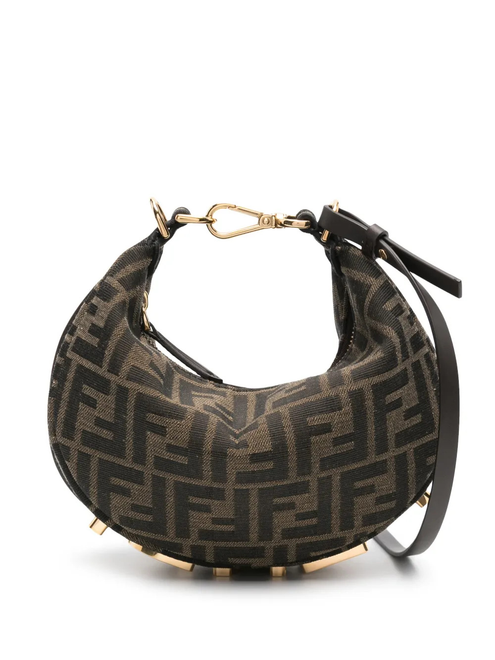 FENDI Mini Fendigraphy Shoulder Bag - Farfetch | Farfetch Global